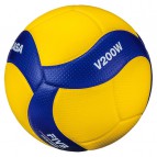 Мяч волейбольный MIKASA V200W, FIVB Approved, р.5 /арт. V200W  - Специализированный интернет-магазин мячей "Мячи-екб.рф"