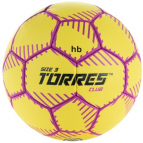 Мяч гандбольный TORRES Club, р. 2, Цвет Желтый /арт. H32432 - Специализированный интернет-магазин мячей "Мячи-екб.рф"