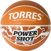 Мяч баскетбольный TORRES Power Shot, размер 7 /арт. B32087 - Специализированный интернет-магазин мячей "Мячи-екб.рф"