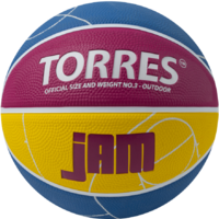 Мяч баскетбольный TORRES Jam, Размер 3 /арт. B023123 - Специализированный интернет-магазин мячей "Мячи-екб.рф"