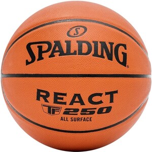 Мяч баскетбольный Spalding TF-250 React, Размер 5 /арт. 76803z - Специализированный интернет-магазин мячей "Мячи-екб.рф"