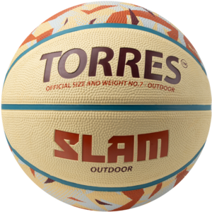 Мяч баскетбольный TORRES Slam, Размер 7 /арт. B023147 - Специализированный интернет-магазин мячей "Мячи-екб.рф"