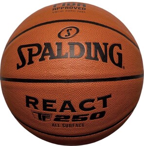 Мяч баскетбольный Spalding TF-250 React, FIBA Approved, Размер 7 /арт. 76967z - Специализированный интернет-магазин мячей "Мячи-екб.рф"