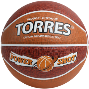 Мяч баскетбольный TORRES Power Shot, размер 7 /арт. B323187 - Специализированный интернет-магазин мячей "Мячи-екб.рф"